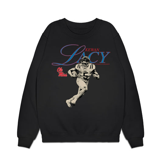 Ole Miss - NCAA Football : Kewan Lacy - Premium Crewneck Sweatshirt-0