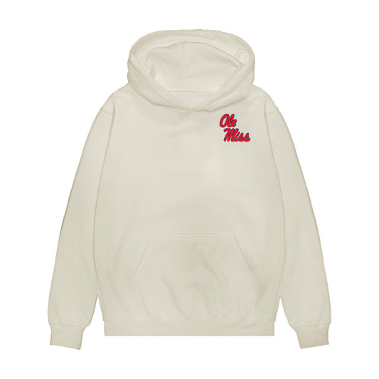 Ole Miss - NCAA Football : Kewan Lacy - Graphic Premium Hooded Sweatshirt-0