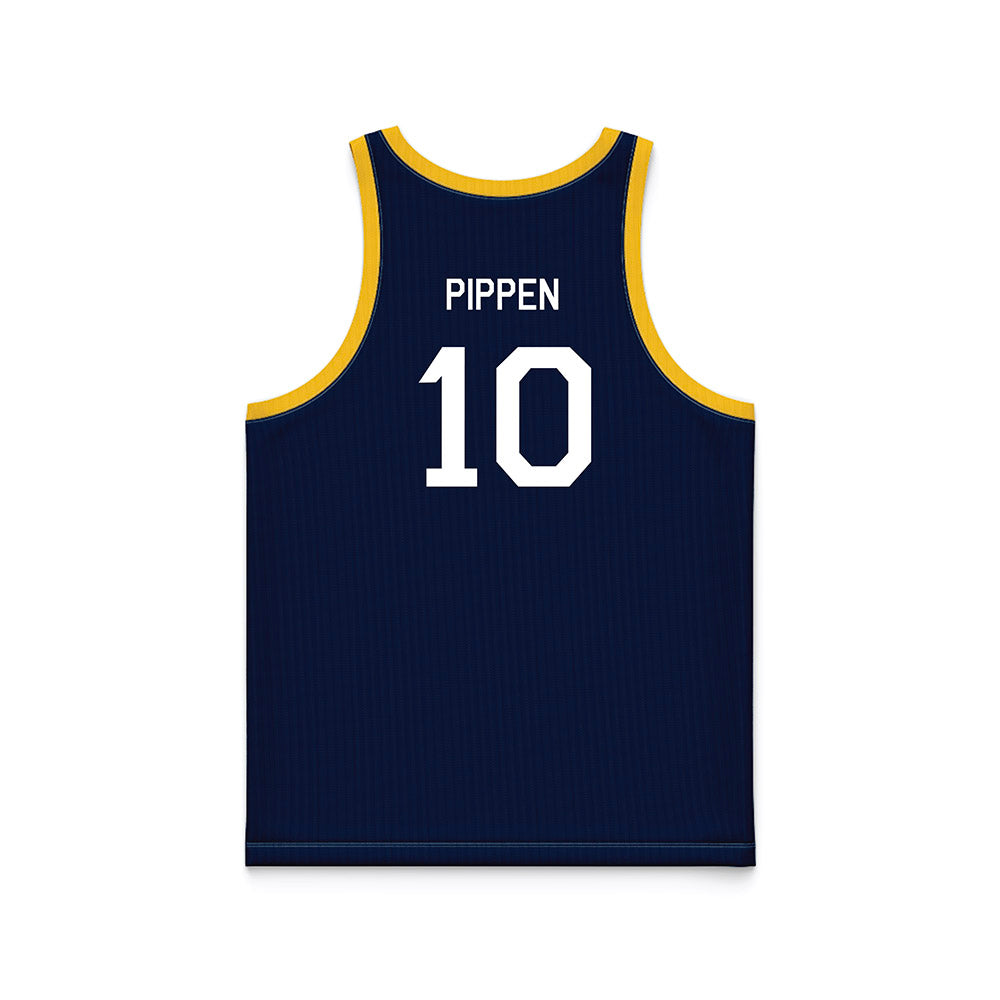 UC Berkeley - NCAA Men's Basketball : Justin Pippen - Hardwood Reissue Basketball Jersey-1