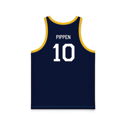 UC Berkeley - NCAA Men's Basketball : Justin Pippen - Hardwood Reissue Basketball Jersey-1