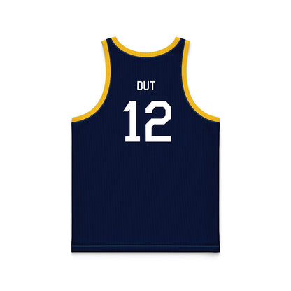 UC Berkeley - NCAA Men's Basketball : Dhiaukuei Dut - Hardwood Reissue Basketball Jersey-1