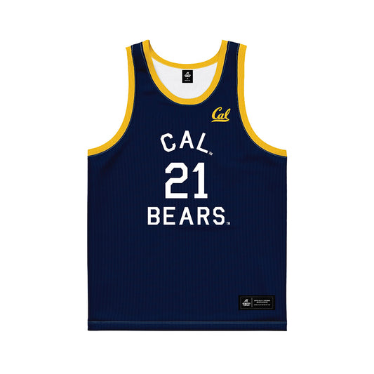 UC Berkeley - NCAA Women's Basketball : Gisella Maul - Hardwood Reissue Basketball Jersey-0
