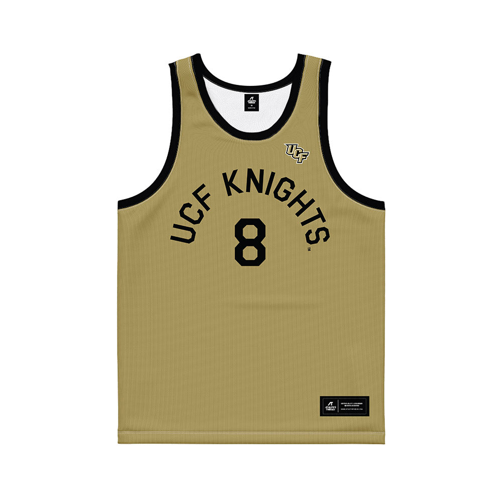 Central Florida - NCAA Women's Basketball : Khyala Ngodu - Hardwood Reissue Basketball Jersey-0