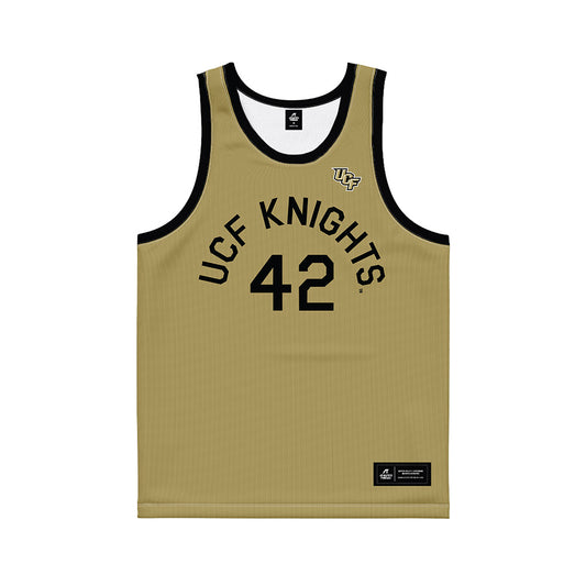 Central Florida - NCAA Women's Basketball : Leah Harmon - Hardwood Reissue Basketball Jersey-0