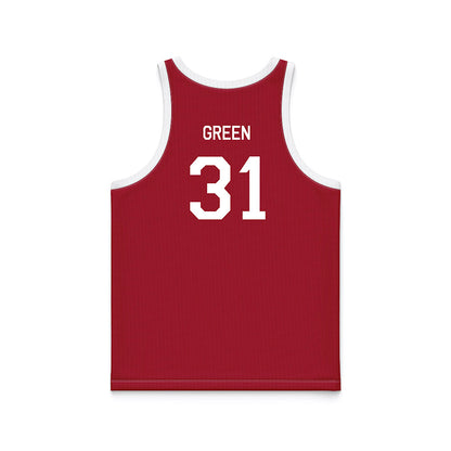 Stanford - NCAA Women's Basketball : Lauren Green - Hardwood Reissue Basketball Jersey-1