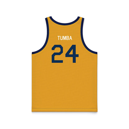 West Virginia - NCAA Women's Basketball : Divine Tumba - Hardwood Reissue Basketball Jersey-1