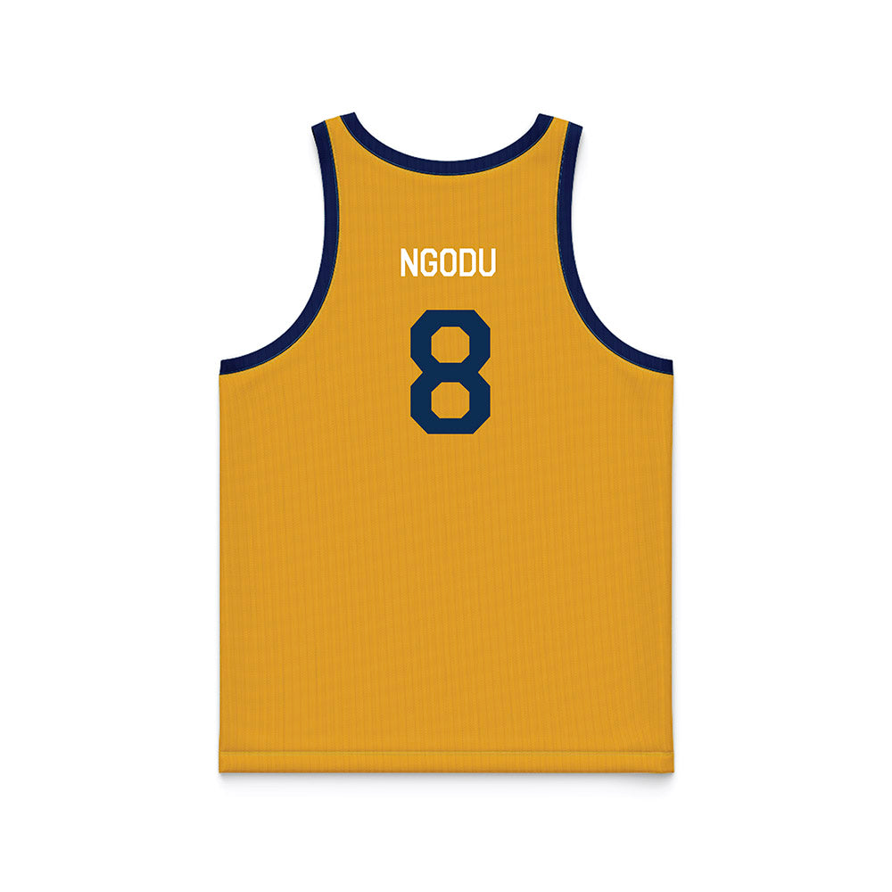 West Virginia - NCAA Women's Basketball : Khyala Ngodu - Hardwood Reissue Basketball Jersey-1
