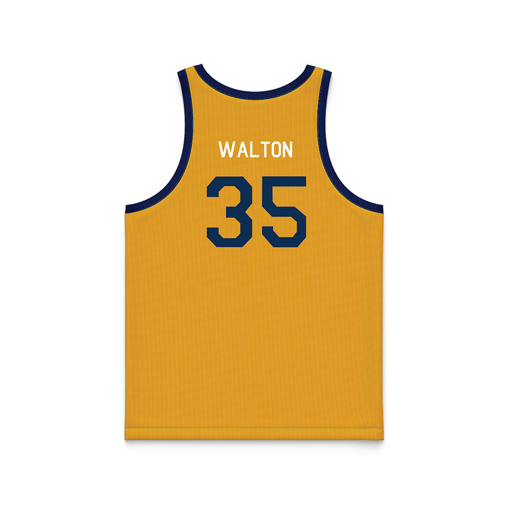 West Virginia - NCAA Women's Basketball : Zahirah Walton - Hardwood Reissue Basketball Jersey-1