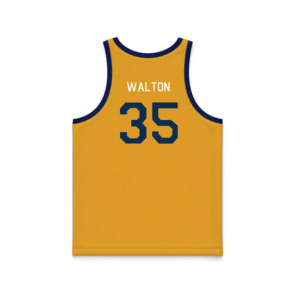 West Virginia - NCAA Women's Basketball : Zahirah Walton - Hardwood Reissue Basketball Jersey-1