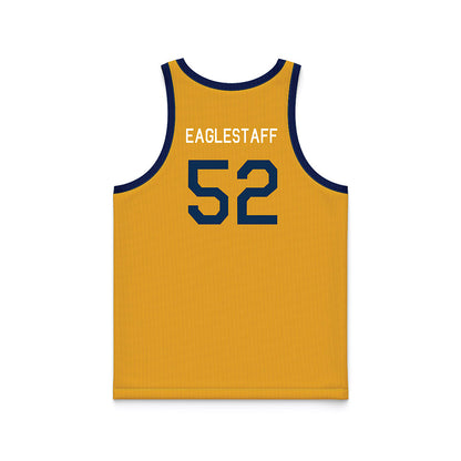 West Virginia - NCAA Men's Basketball : Treysen Eaglestaff - Hardwood Reissue Basketball Jersey-1