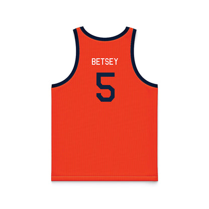 Syracuse - NCAA Men's Basketball : Tyler Betsey - Hardwood Reissue Basketball Jersey-1