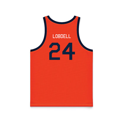 Syracuse - NCAA Men's Basketball : Noah Lobdell - Hardwood Reissue Basketball Jersey-1