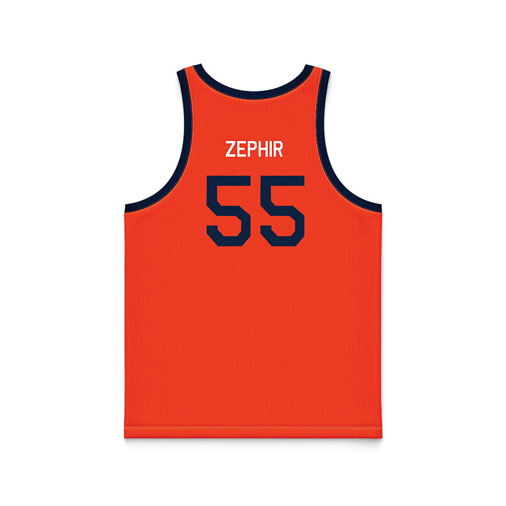 Syracuse - NCAA Men's Basketball : Bryce Zephir - Hardwood Reissue Basketball Jersey-1