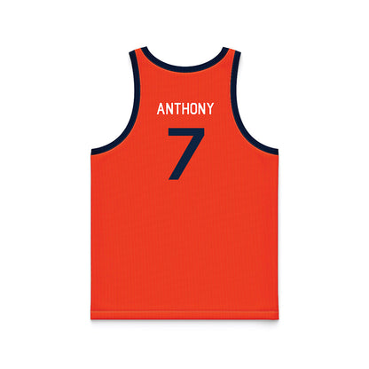 Syracuse - NCAA Men's Basketball : Kiyan Anthony - Hardwood Reissue Basketball Jersey-1