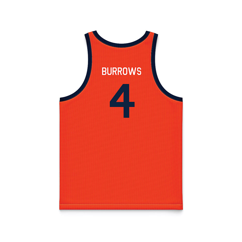 Syracuse - NCAA Women's Basketball : Sophie Burrows - Hardwood Reissue Basketball Jersey-1