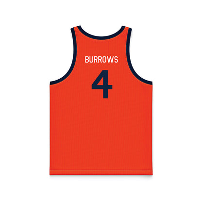 Syracuse - NCAA Women's Basketball : Sophie Burrows - Hardwood Reissue Basketball Jersey-1