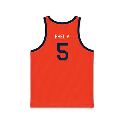 Syracuse - NCAA Women's Basketball : Laila Phelia - Hardwood Reissue Basketball Jersey-1