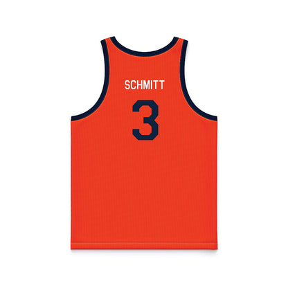 Syracuse - NCAA Women's Basketball : Olivia Schmitt - Hardwood Reissue Basketball Jersey-1