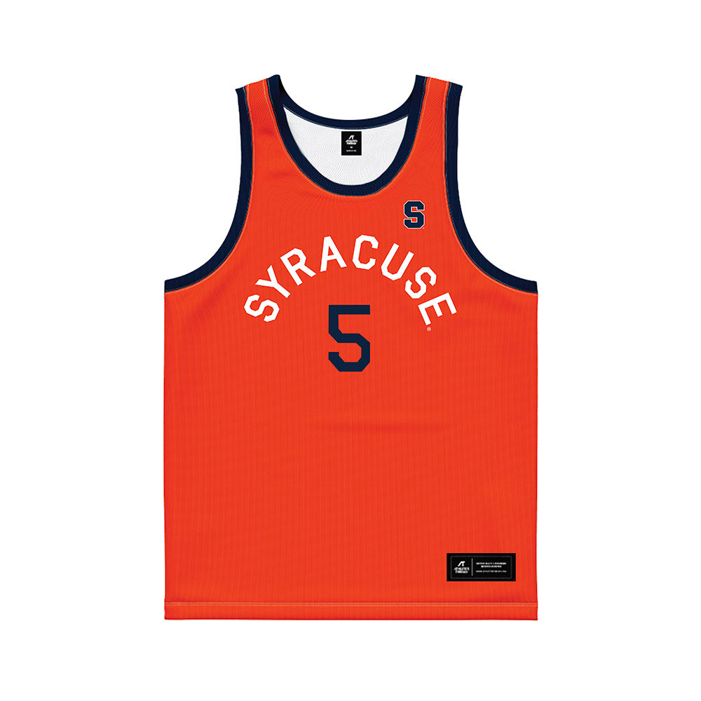 Syracuse - NCAA Men's Basketball : Tyler Betsey - Hardwood Reissue Basketball Jersey-0