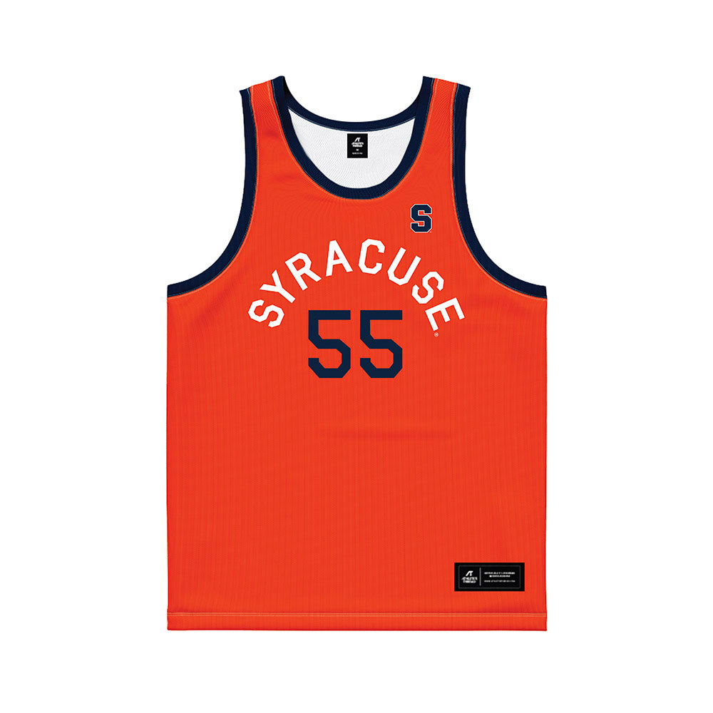 Syracuse - NCAA Men's Basketball : Bryce Zephir - Hardwood Reissue Basketball Jersey-0