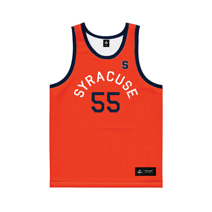 Syracuse - NCAA Men's Basketball : Bryce Zephir - Hardwood Reissue Basketball Jersey-0