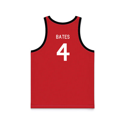 Rutgers - NCAA Women's Basketball : Antonia Bates - Hardwood Reissue Basketball Jersey-1