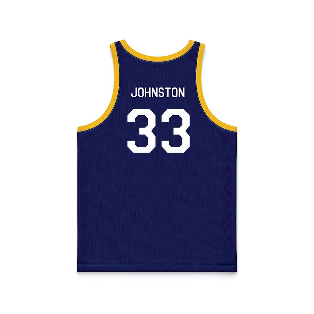 Marquette - NCAA Men's Basketball : Ethan Johnston - Hardwood Reissue Basketball Jersey-1