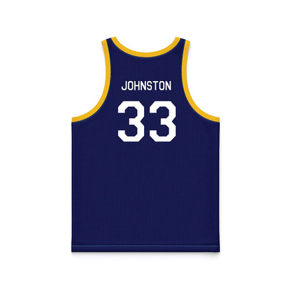 Marquette - NCAA Men's Basketball : Ethan Johnston - Hardwood Reissue Basketball Jersey-1