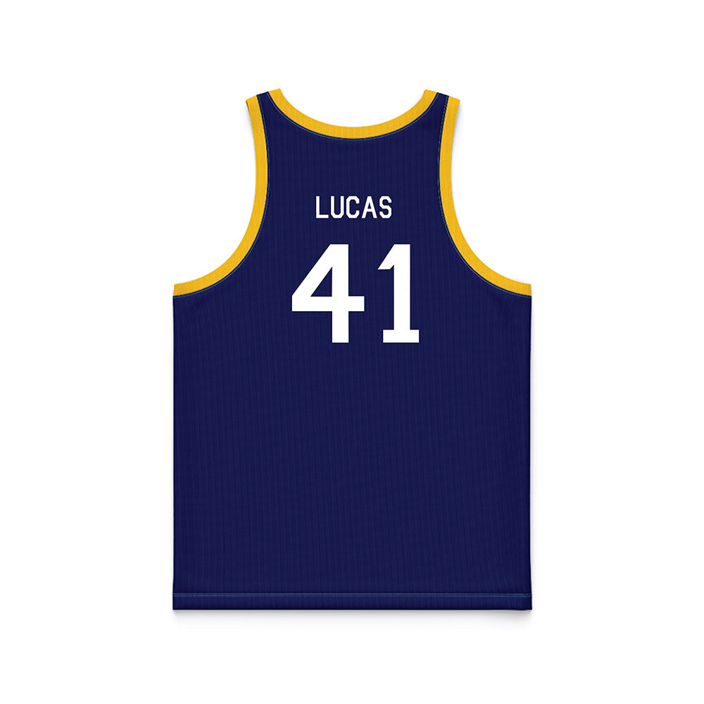 Marquette - NCAA Men's Basketball : Jonah Lucas - Hardwood Reissue Basketball Jersey-1