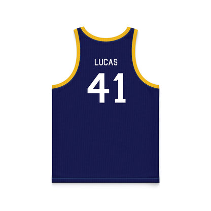 Marquette - NCAA Men's Basketball : Jonah Lucas - Hardwood Reissue Basketball Jersey-1