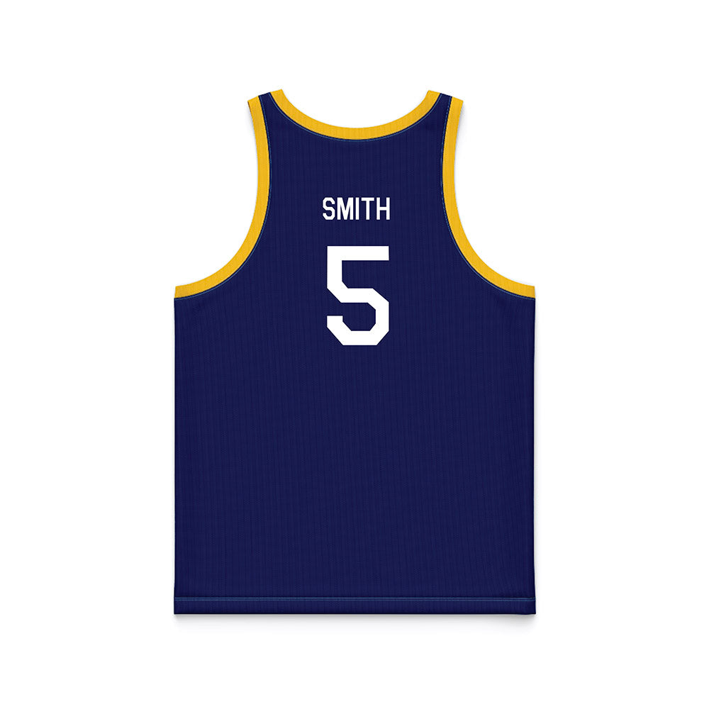 Marquette - NCAA Women's Basketball : Charia Smith - Hardwood Reissue Basketball Jersey-1