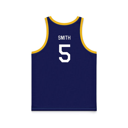 Marquette - NCAA Women's Basketball : Charia Smith - Hardwood Reissue Basketball Jersey-1