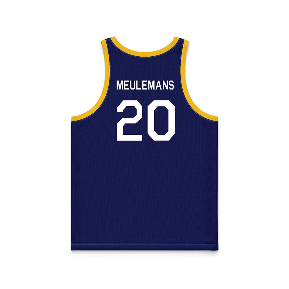 Marquette - NCAA Women's Basketball : Jordan Meulemans - Hardwood Reissue Basketball Jersey-1