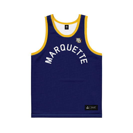 Marquette - NCAA Men's Basketball : Sananda Fru - Hardwood Reissue Basketball Jersey-0
