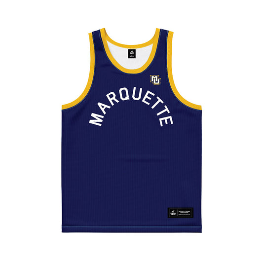 Marquette - NCAA Men's Basketball : Colton Crowdis - Hardwood Reissue Basketball Jersey-0