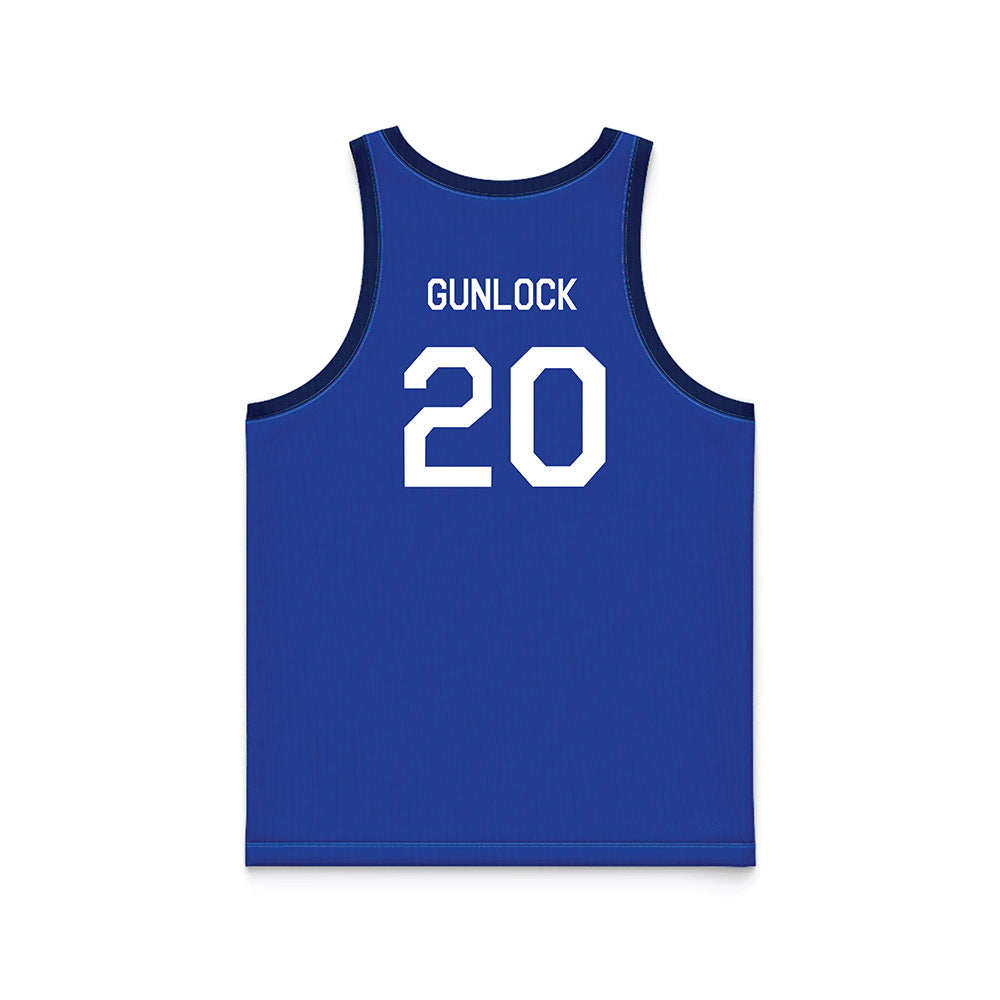 BYU - NCAA Women's Basketball : Braeden Gunlock - Hardwood Reissue Basketball Jersey-1