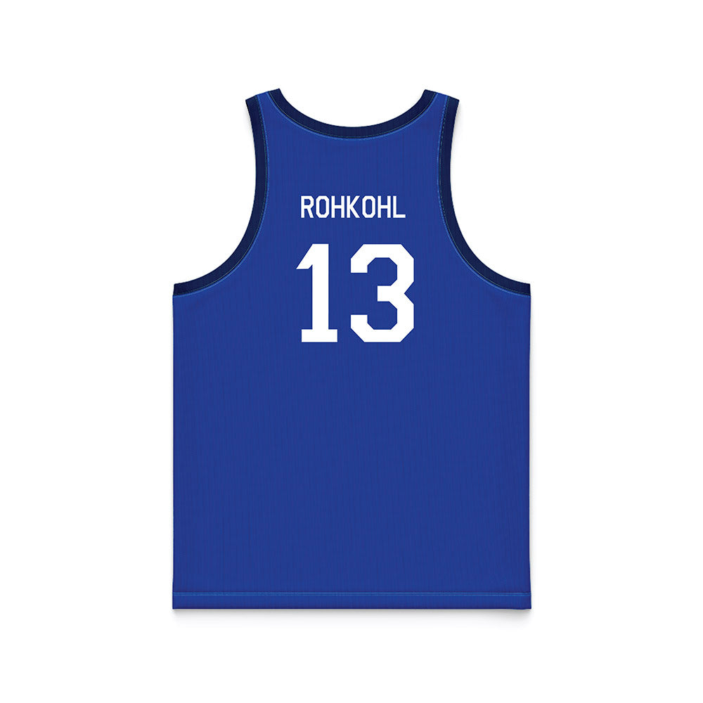 BYU - NCAA Women's Basketball : Lara Rohkohl - Hardwood Reissue Basketball Jersey-1