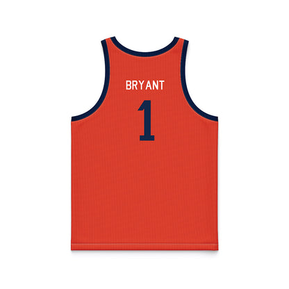 Illinois - NCAA Women's Basketball : Genesis Bryant - Orange Hardwood Basketball Jersey-1