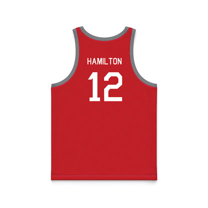 Houston - NCAA Women's Basketball : Kaelyn Hamilton - Hardwood Reissue Basketball Jersey-1
