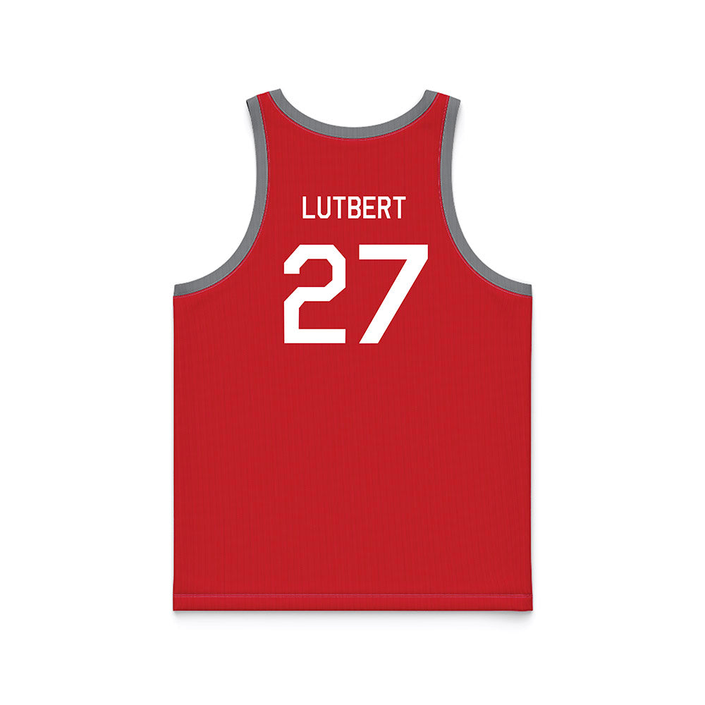 Houston - NCAA Women's Basketball : Elodie Lutbert - Hardwood Reissue Basketball Jersey-1