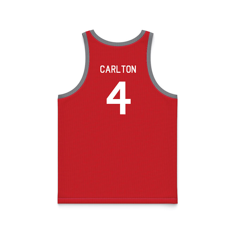 Houston - NCAA Women's Basketball : Madison Carlton - Hardwood Reissue Basketball Jersey-1