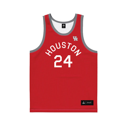 Houston - NCAA Men's Basketball : Chase McCarty - Hardwood Reissue Basketball Jersey-0