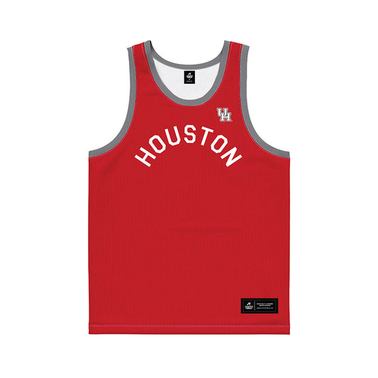 Houston - NCAA Women's Basketball : Elodie Lutbert - Hardwood Reissue Basketball Jersey-0