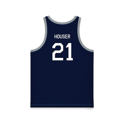 Penn State - NCAA Men's Basketball : Justin Houser - Hardwood Reissue Basketball Jersey-1