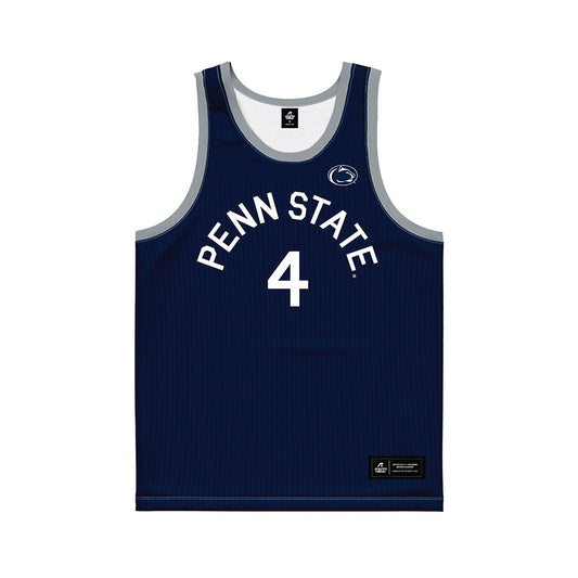 Penn State - NCAA Men's Basketball : Kayden Mingo - Hardwood Reissue Basketball Jersey-0