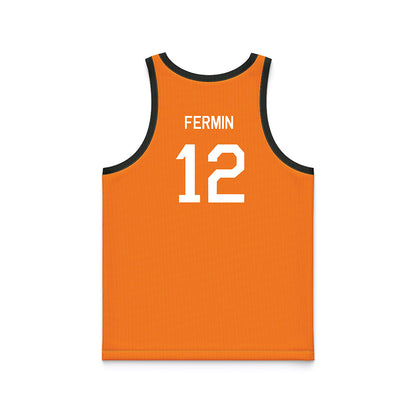 Tennessee - NCAA Men's Basketball : Christian Fermin - Hardwood Reissue Basketball Jersey-1