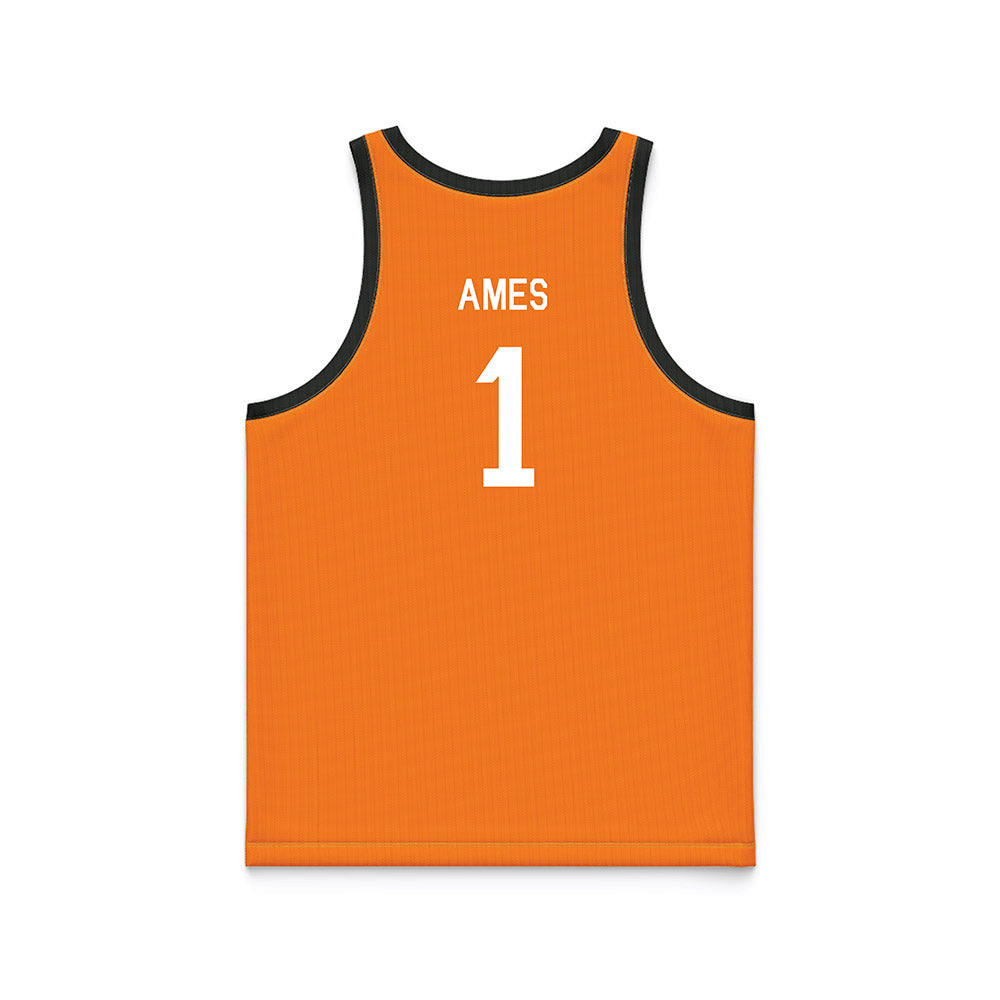 Tennessee - NCAA Men's Basketball : Darrin Ames - Hardwood Reissue Basketball Jersey-1