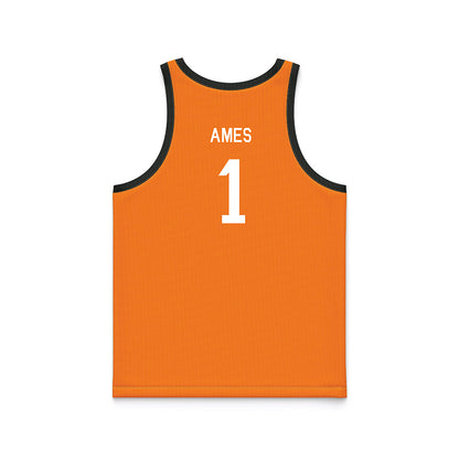 Tennessee - NCAA Men's Basketball : Darrin Ames - Hardwood Reissue Basketball Jersey-1