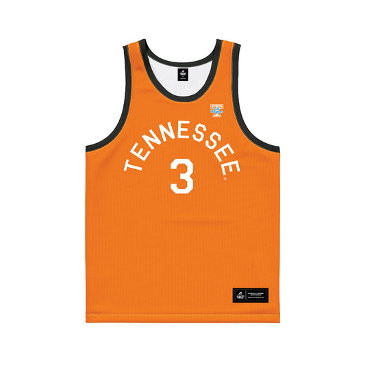 Tennessee - NCAA Men's Basketball : Terrence Hill - Hardwood Reissue Basketball Jersey-0