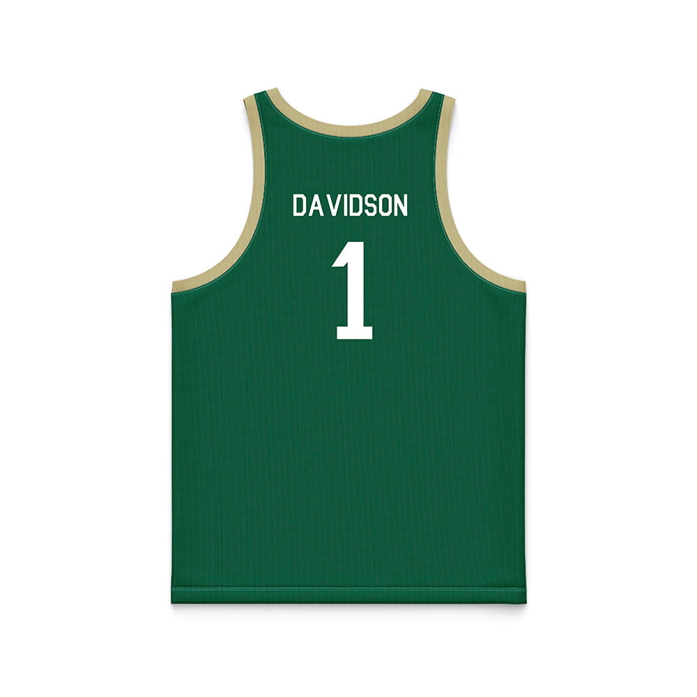 USF - NCAA Women's Basketball : Katie Davidson - Hardwood Reissue Basketball Jersey-1